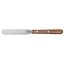Triangle Palet- en Glaceermes met Ergonomische Knik – 9 cm RVS Lemmet, Kersenhouten Heft