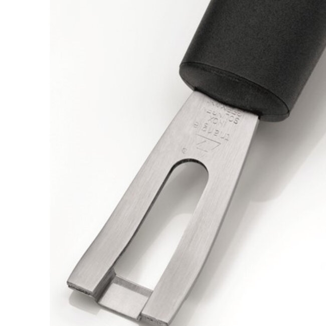 Triangle Professionele Rechthoekige Canneleur – RVS met Glasvezelversterkt Handvat – Vaatwasserbestendig