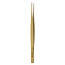 Triangle 15 cm Goudkleurig Precisiepincet – Elegante Presentatie