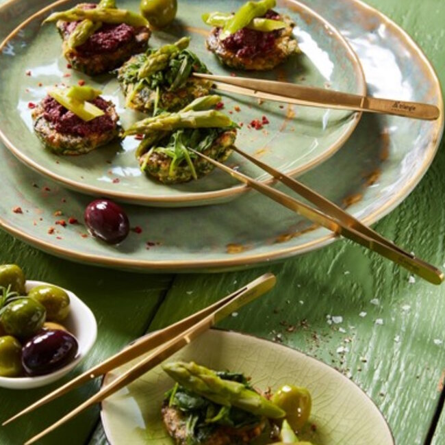 Triangle 15 cm Goudkleurig Precisiepincet – Elegante Presentatie