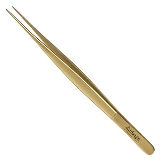 Triangle 15 cm Goudkleurig Precisiepincet – Elegante Presentatie