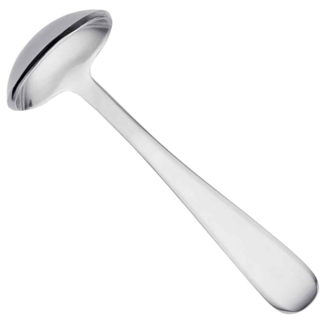 Triangle Elegante Mosterd-/Diplepel 12cm – Perfect voor Elke Gelegenheid
