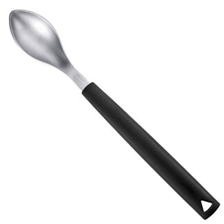 Triangle Quenelle Lepel Klein – 6 cm – Roestvrij Staal – Ergonomisch – Vaatwasserbestendig