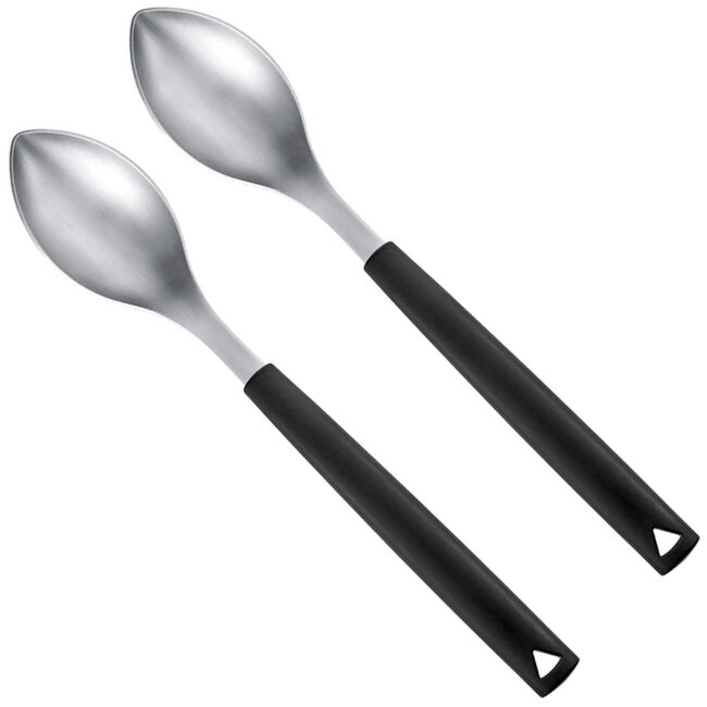 Triangle Quenelle Lepelset Klein – Perfect voor 6 cm Quenelles – Duurzaam Handvat