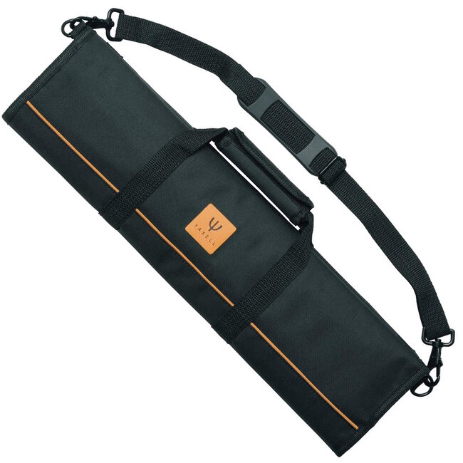 Yaxell Roltas – Ruimte voor 8 Messen – Sterk Nylon – Inclusief Schouderriem – Bescherming & Opbergruimte