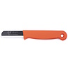 Solingen Solingen Safety Schilmesje - RVS Glad met Ronde Top - 15 cm - Oranje Solingen Solingen Safety Schilmesje - RVS Glad met Ronde Top - 15 cm - Oranje