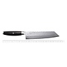 Yaxell Yaxell Japans - Serie Ketu - Kiritsuke - VG10 Staal - 61 HRC - Lemmet 20 cm - 3 Lagen Damaststaal - Zwart Pakka Wood Heft Yaxell Yaxell Japans - Serie Ketu - Kiritsuke - VG10 Staal - 61 HRC - Lemmet 20 cm - 3 Lagen Damaststaal - Zwart Pakka Wood Heft