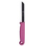 Solingen Kartelmes – Tomatenmes met Kartel – RVS – 18,5 cm met Blade Cover – Roze – 10 stuks