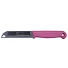 Solingen Solingen Kartelmes - Tomatenmes met Kartel - RVS - 18,5 cm met "Blade Cover" - Roze - 10 stuks Solingen Solingen Kartelmes - Tomatenmes met Kartel - RVS - 18,5 cm met "Blade Cover" - Roze - 10 stuks