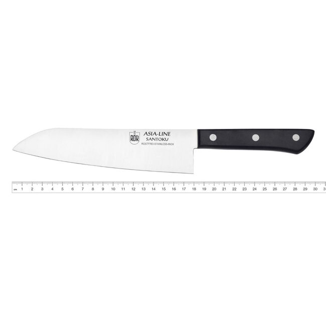 RÖR Solingen Santokumes – 18 cm Lemmet – Asia Line