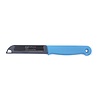 Solingen Solingen Kartelmes - Tomatenmes met Kartel - RVS - 18,5 cm met "Blade Cover" - Blauw / Turquoise - 2 stuks Solingen Solingen Kartelmes - Tomatenmes met Kartel - RVS - 18,5 cm met "Blade Cover" - Blauw / Turquoise - 2 stuks