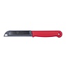 Solingen Solingen Kartelmes - Tomatenmes met Kartel - RVS - 18,5 cm met "Blade Cover" - Rood - 2 stuks Solingen Solingen Kartelmes - Tomatenmes met Kartel - RVS - 18,5 cm met "Blade Cover" - Rood - 2 stuks