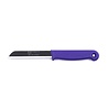 Solingen Solingen Kartelmes - Tomatenmes met Kartel - RVS - 18,5 cm met "Blade Cover" - Paars - 2 stuks Solingen Solingen Kartelmes - Tomatenmes met Kartel - RVS - 18,5 cm met "Blade Cover" - Paars - 2 stuks