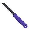 Solingen Solingen Kartelmes - Tomatenmes met Kartel - RVS - 18,5 cm met "Blade Cover" - Paars - 2 stuks Solingen Solingen Kartelmes - Tomatenmes met Kartel - RVS - 18,5 cm met "Blade Cover" - Paars - 2 stuks
