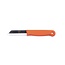 Solingen Schilmesje - RVS Glad - 16 cm met "Blade Cover" - Oranje -2 stuks