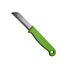 Solingen Schilmesje – RVS Glad – 16 cm met Blade Cover – Groen – 2 stuks
