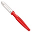 RÖR Solingen Dunschiller – RVS – Lemmet 6 cm – Heft Kunststof Rood