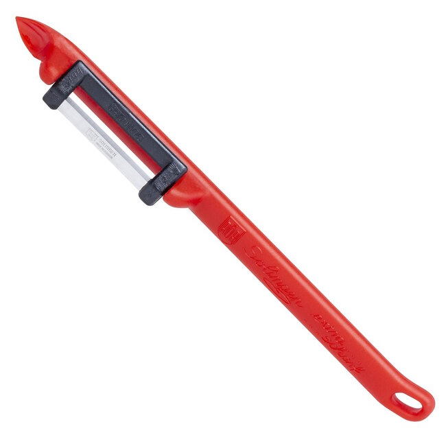 RÖR Solingen Dunschiller Basic – RVS – Lemmet 5 cm – Rood