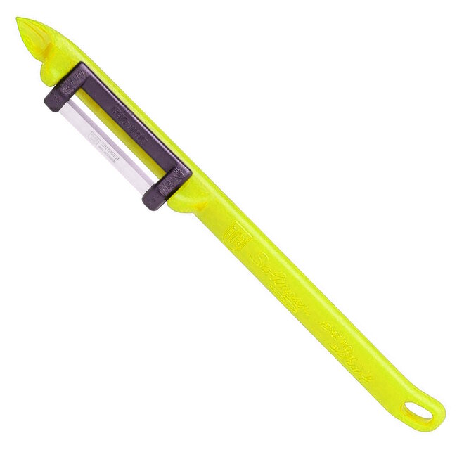 RÖR Solingen Dunschiller Basic – RVS – Lemmet 5 cm – Geel