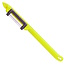 RÖR Solingen Dunschiller Basic – RVS – Lemmet 5 cm – Geel