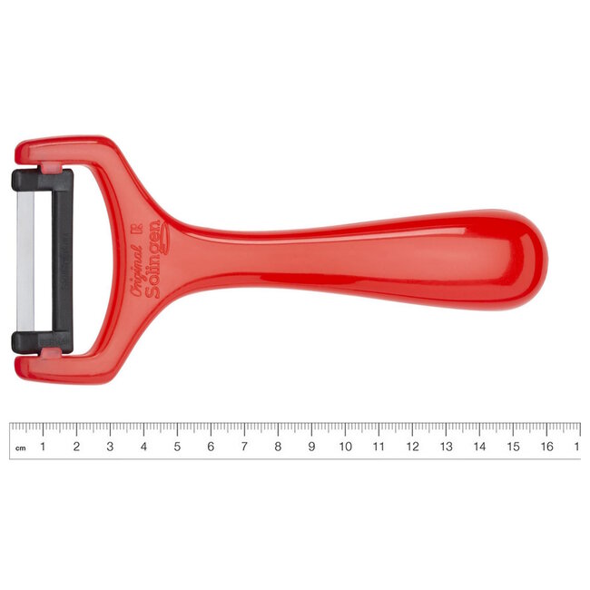 RÖR Solingen Dunschiller Y-Model – Kunststof – Mes 5 cm – Rood