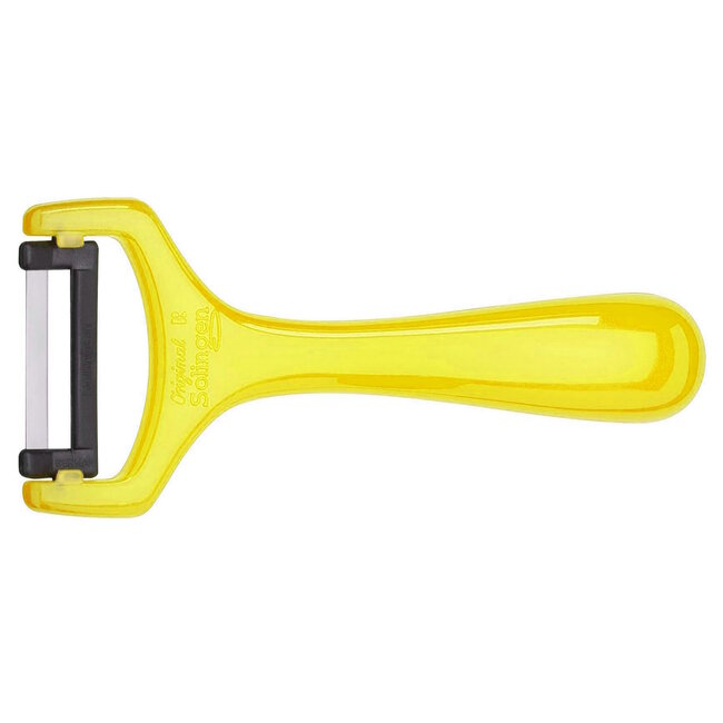 RÖR Solingen Dunschiller Y-Model – Kunststof – Mes 5 cm – Geel