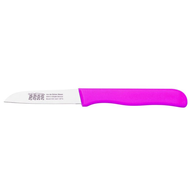 Von Der Kohlen Schilmesje Recht – Kunststof Handvat – RVS Lemmet 75 mm – Roze