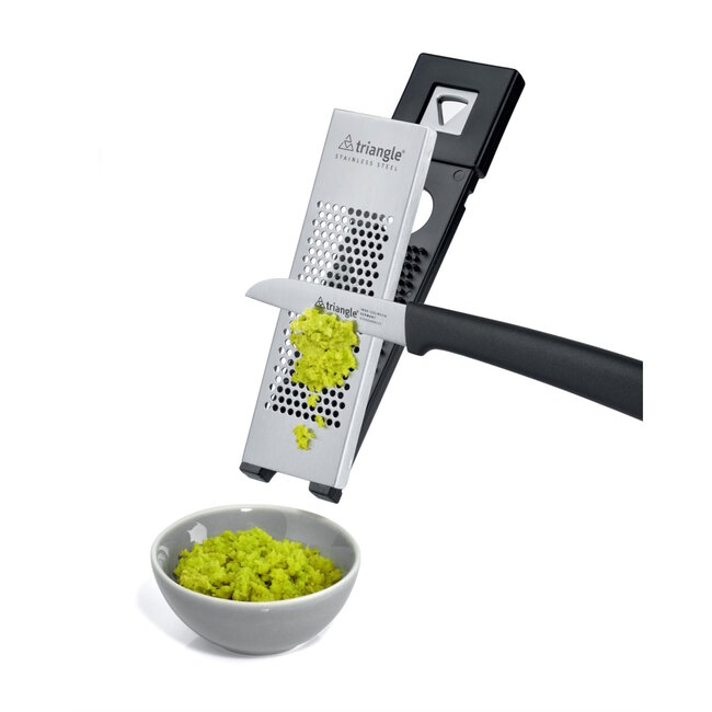 Triangle Essentiële Gember- & Citroenrasp – 19cm – RVS – Vaatwasserbestendig