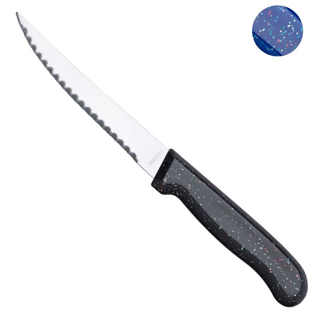 RÖR Solingen Diamant Diner Mes – Stralend Blauw & Veelzijdig