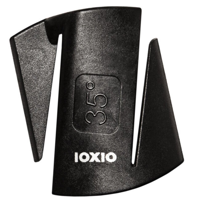 IOXIO Slijphulpje voor Aanzetstaal – 35 Graden Nauwkeurigheid – Zwart