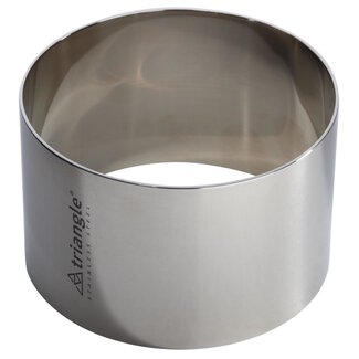 Triangle Serveerring Rond 8 cm – RVS – Vaatwasserbestendig Triangle Serveerring Rond 8 cm – RVS – Vaatwasserbestendig