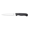 RÖR Solingen RÖR Solingen Groentemes - RVS - Lemmet 14.5 cm - Heft Kunststof Zwart RÖR Solingen RÖR Solingen Groentemes - RVS - Lemmet 14.5 cm - Heft Kunststof Zwart