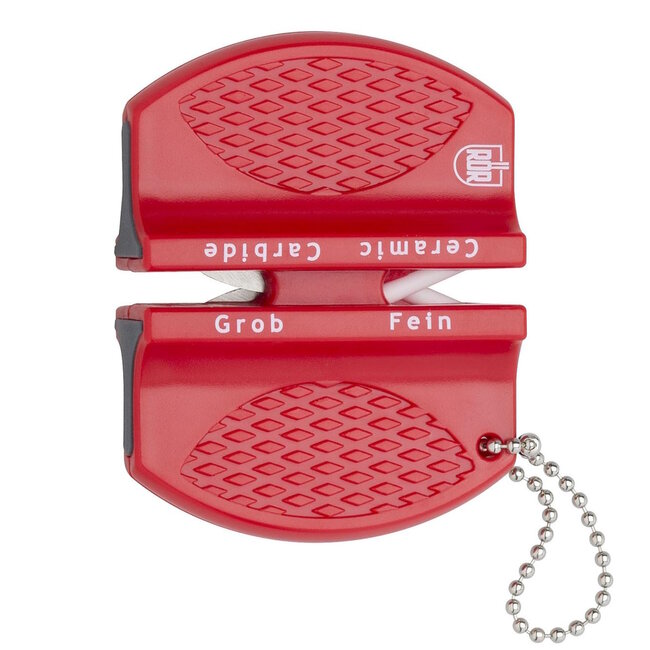 RÖR Solingen Messenslijper – Keramiek – Grof en Fijn – Rood