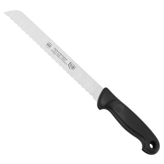 RÖR Solingen Broodmes met Golf – RVS – Lemmet 20 cm – Heft Kunststof Zwart RÖR Solingen Broodmes met Golf – RVS – Lemmet 20 cm – Heft Kunststof Zwart