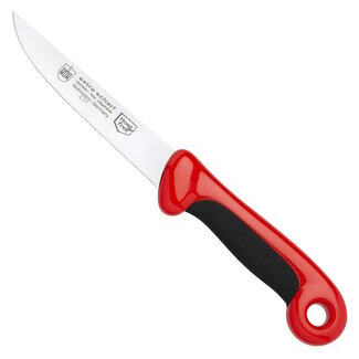 RÖR Solingen Universeelmes – Extra Grip – RVS – Lemmet 13 cm – Zwart met Rood