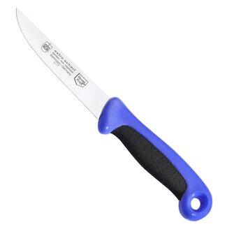 RÖR Solingen Universeelmes – Extra Grip – RVS – Lemmet 13 cm – Zwart met Blauw