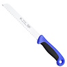 RÖR Solingen RÖR Solingen Broodmes met Golf - Extra Grip - RVS - Lemmet 20 cm - Zwart met Blauw RÖR Solingen RÖR Solingen Broodmes met Golf - Extra Grip - RVS - Lemmet 20 cm - Zwart met Blauw