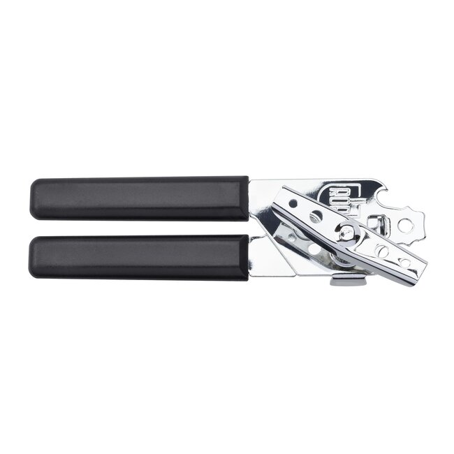 RÖR Solingen Universele blikopener 18 cm met zwart handvat voor blikjes