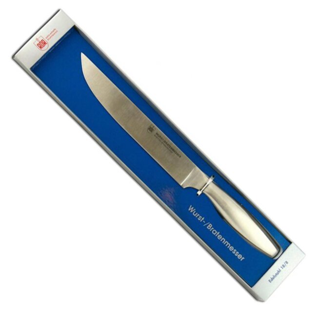 RÖR Solingen Vleesmes – 18 cm Lemmet – Roestvrij Staal 18/8 – Perfect voor Alle Soorten Vlees