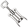 RÖR Solingen RÖR Solingen Kurkentrekker met Hefboom - Universeel - Lengte 18 cm RÖR Solingen RÖR Solingen Kurkentrekker met Hefboom - Universeel - Lengte 18 cm