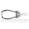 RÖR Solingen RÖR Solingen Voet Nageltang - RVS - Lengte 11.5 cm RÖR Solingen RÖR Solingen Voet Nageltang - RVS - Lengte 11.5 cm