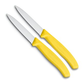 Victorinox Swiss Classic Schilmesset - 2 Stuks - Kartel - Geel