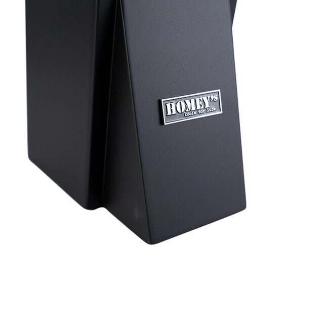 Homey's Messenblok Bokträ – Beukenhout – Zwart – 5 Delig