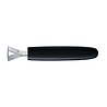 Triangle Triangle Professional Kerfmes - Driehoekig - RVS - 2 cm - Heft Kunststof Zwart Triangle Triangle Professional Kerfmes - Driehoekig - RVS - 2 cm - Heft Kunststof Zwart