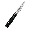 Yaxell Yaxell Japans - Serie Zen - Schilmes - VG10 Staal - 61 HRC - Lemmet 10 cm - 37 Lagen Damaststaal - Canvas-Micarta Heft Yaxell Yaxell Japans - Serie Zen - Schilmes - VG10 Staal - 61 HRC - Lemmet 10 cm - 37 Lagen Damaststaal - Canvas-Micarta Heft