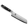 Yaxell Yaxell Japans - Serie Ran - Nakiri Koksmes - VG10 Staal - 61 HRC - Lemmet 16.5 cm - 69 Lagen Damaststaal - Canvas-Micarta Heft Yaxell Yaxell Japans - Serie Ran - Nakiri Koksmes - VG10 Staal - 61 HRC - Lemmet 16.5 cm - 69 Lagen Damaststaal - Canvas-Micarta Heft