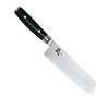 Yaxell Yaxell Japans - Serie Ran - Nakiri Koksmes - VG10 Staal - 61 HRC - Lemmet 16.5 cm - 69 Lagen Damaststaal - Canvas-Micarta Heft Yaxell Yaxell Japans - Serie Ran - Nakiri Koksmes - VG10 Staal - 61 HRC - Lemmet 16.5 cm - 69 Lagen Damaststaal - Canvas-Micarta Heft