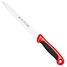 RÖR Solingen RÖR Solingen Vleesmes - Extra Grip - RVS - Lemmet 20 cm - Zwart met Rood RÖR Solingen RÖR Solingen Vleesmes - Extra Grip - RVS - Lemmet 20 cm - Zwart met Rood