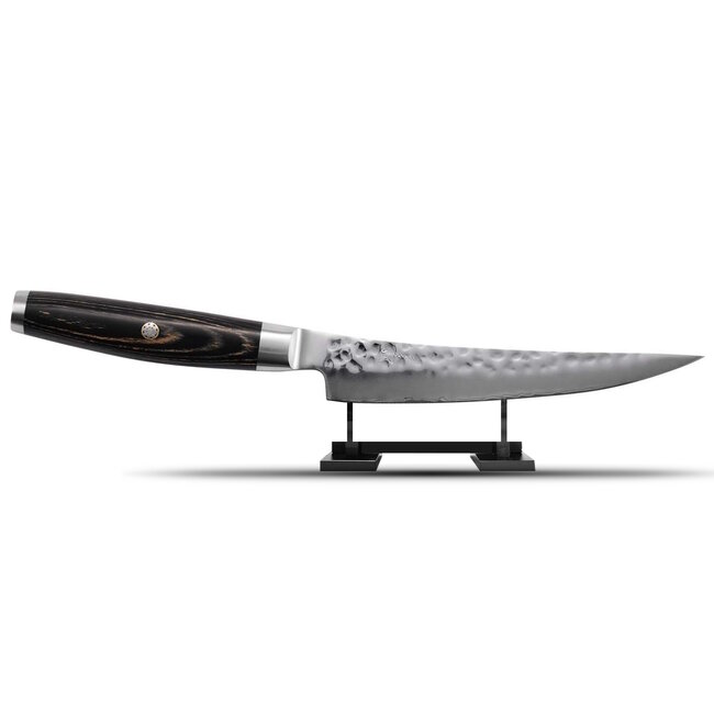 Yaxell Ketu Uitbeenmes 15 cm – SG2 Stalen Kern – Tsuchime Finish – Pakkahout Handvat