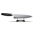 Yaxell Ketu Koksmes 24 cm – SG2 Stalen Kern – Tsuchime Finish – Pakkahout Handvat